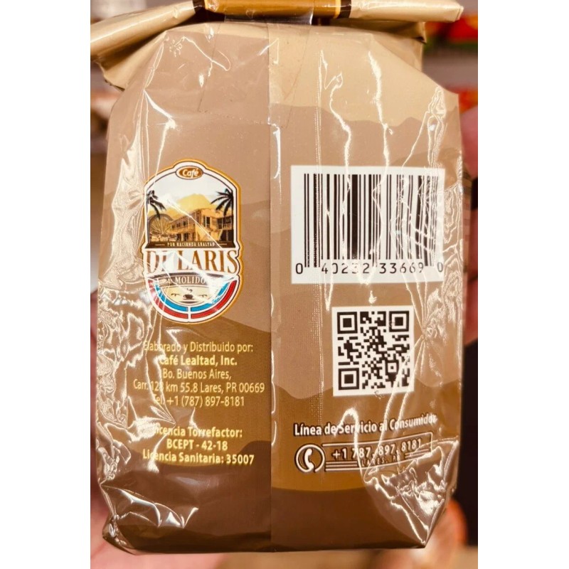 Cafe Lealtad Di Laris Medium Dark Roast Ground Coffee, 8