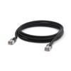 Ubiquiti networking cable black cat5e