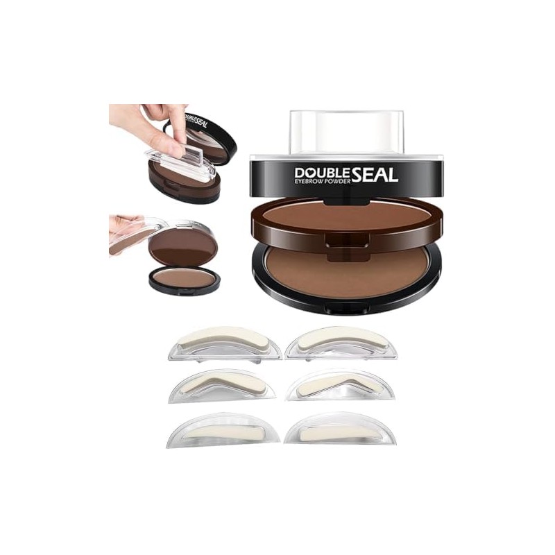 Stamp de cejas doble color waterproof – Kit #02 Light