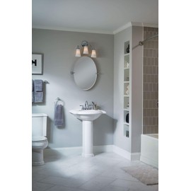 Moen Y2686CH Banbury Bathroom or Kitchen Towel Ring, Chrome