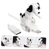 HOMSFOU 4pcs Creative Puppy Charging Cable Portable Dog Phone Watch