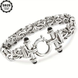 Silver Plating Classic Women's Bracelet | Anniversary/ Graduation/ Valentine's Day Exclusive JewelryColor: Silver, Length: 7.87inch