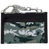 2Stoned Wallet Embroidered with Chain and Velcro Fastening Camo Gym