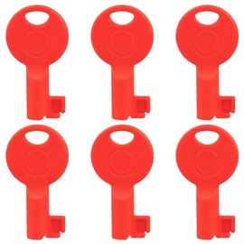 Fire Alarm Test Panel Key 6 Pack, Mellbree Replacement Key C-TEC S-KEY for CFP Panels TC376