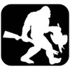 Bigfoot Turkey Hunting Decal OS 437 6" sasquatch box call