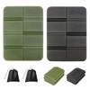 Folding Sauna Mat, Set of 2 (Black + Green), 8