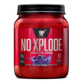 Pre Entreno Bsn No Xplode 3.0 60 Servicios Los Sabores Sabor Grape                                                                                    