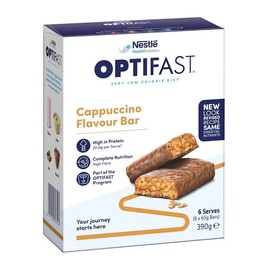 Optifast VLCD Bar Cappuccino Flavour 65g X 6 (Expiry 07/2026)