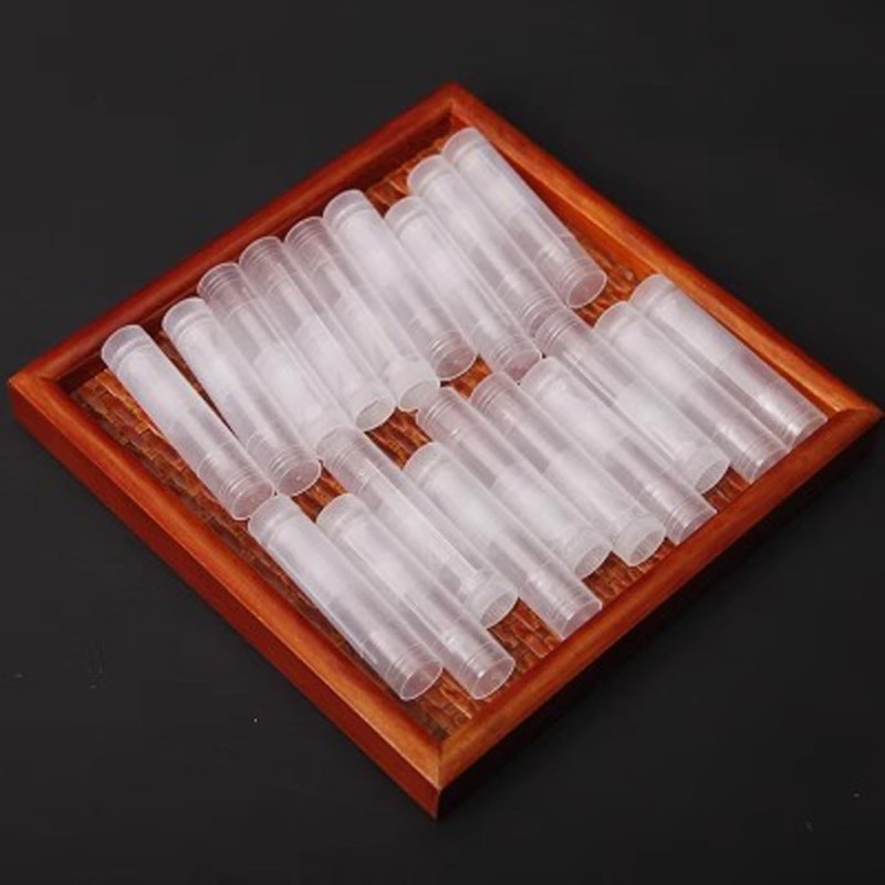 BRIIKPP Clear Lip Balm Tubes - 20 Pack Rotatable Lipstick