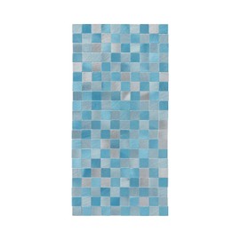 Earl Wall Sticker Blue AT-006 W x D 11.8 x Thickness 0.1 inches (15 x 30 x 0.4 cm) (External Dimensions) Metal Tile Small Blue