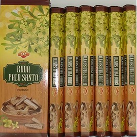 SAC Ruda Palo Santo Incense Sticks 6 Packs x 20