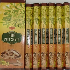SAC Ruda Palo Santo Incense Sticks 6 Packs x 20
