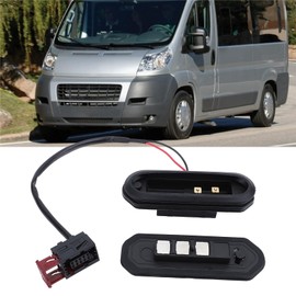 Yctze Sliding Door Contact Switch 1348483080 2 Pole 3 Pole Stable Replacement for Ducato III 2006 Sliding Door Connection Plate Wiring Kit