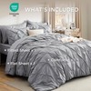 Bedsure Bedsure Queen Comforter Set Grey - Bed in a