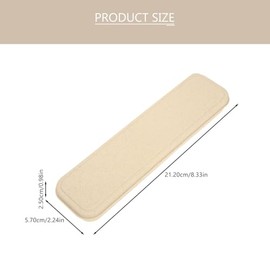 Sosoport Juego De Cubiertos De Viaje Portátiles 2 Sets (Verde Nórdico y Beige Nórdico) De Plástico Resistente, Cubiertos Reutilizables para Camping, O
