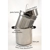 ExcelSteel 12 Qt Multifunction Stainless Steel Pasta Cooker with Encapsulated
