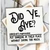 Did Ye, Aye? Scottish gift idea, Scotland Marble-Stone Coaster, Scottish,