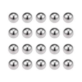 sourcing map Bearing Ball 440C Stainless Steel G100 Precision Ball 3.5 mm (Pack of 50)