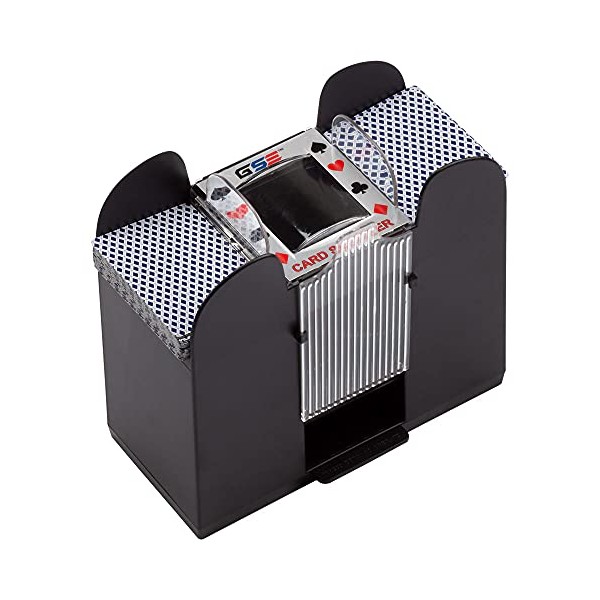 2/4/6 Deck Casino Automatic Card Shuffler for Card Games