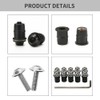 Motorcycle Windshield Mounting Screws, M5 x 16 mm Motorcycle Windscreen