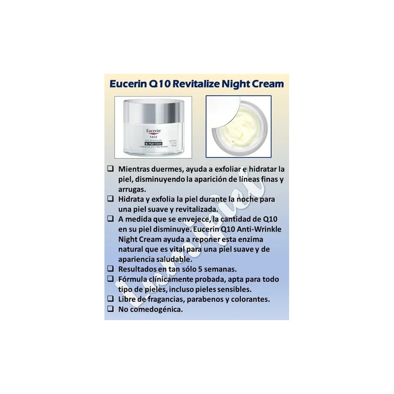 Eucerin Q10 Crema Antiarrugas Día + Noche 2x48g