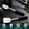 10-Piece Kitchen Knife Set with Metal Block, Black