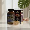 Winyel Biotina Collagen & Keratin 25,000 Mcg 60 Cáps.