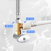 Bidet T Adapter Compatible with Toto Fit Washlets for Skirted