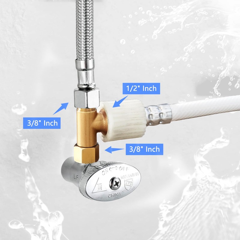Bidet T Adapter Compatible with Toto Fit Washlets for Skirted