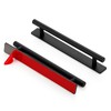 Ravinte 2 Pack Adhesive Cabinet Handles, Stick on Black Cabinet