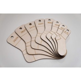 Sock Board Set 3 Months-29 Sock Stretcher Sock Stencil Knitting Aid