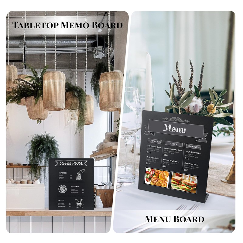 2 Pack Magnetic Board,Magnet Board,Metal Magnetic Bulletin Board,Magnet Display Stand