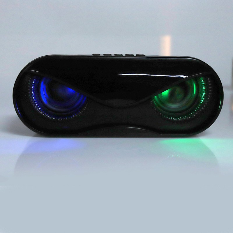 ABS Multifunction Alarm Clock Bluetooth Speaker Voice Prompt Call Function