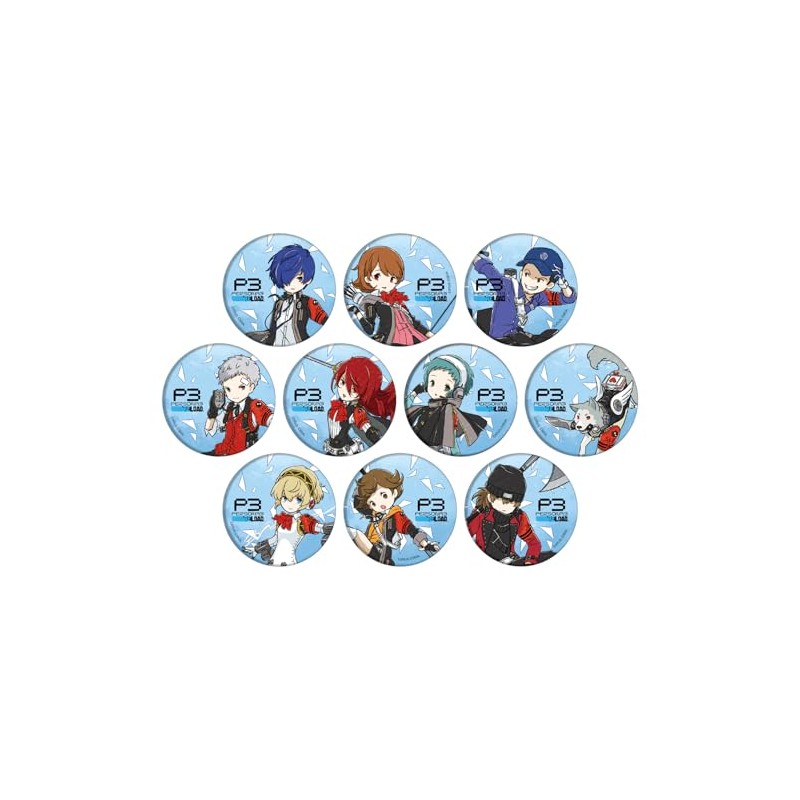 Persona 3 Reload 01 [Graph Art Illustration] Can Badge Box