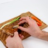 B4K® Oak Steak Board - Serving Board for Steak &