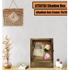 LITAITAI 11 x 14inch Shadow Box Frame with 1 Drawer