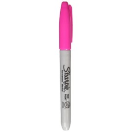 Sharpie Fine Point Permanent Markers, Magenta, 1 Count