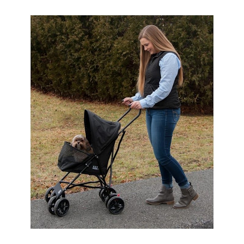 Pet Gear Travel Lite Plus Stroller, Compact, Easy Fold, No