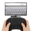 Full Keyboard Mouse Multimedia Control White Backlight 2.4G Wireless Mouse