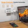 Surge Protector Outlet Extender, TESSAN 2100J Multi Plug Splitter with