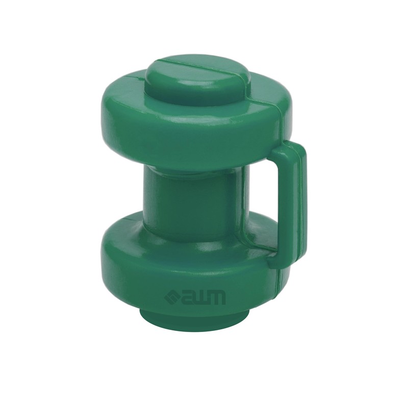 awm Trampoline End Caps Set Green Pack of 6 Protective