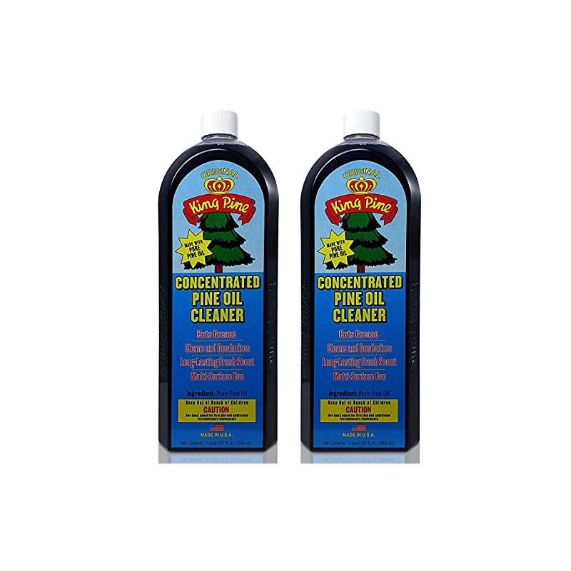 King Pine Concentrated Pine Oil, Multi-Surface Cleaner, Industrial Strength, Original