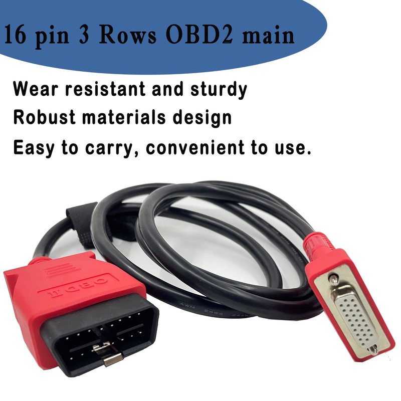 OBD2 Diagnostic Testing Cable Replacement for Autel MaxiSys MS908P Main