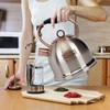 Whistling Stovetop Tea Kettle Food Grade Stainless Steel, Hot Water