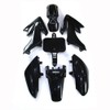 TC-Motor Black Plastic Fender Fairing Kits Kit For Honda XR50