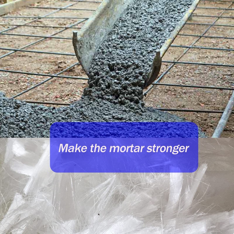 Polypropylene Fiber for Cement Concrete Fiber Additive, Impact Resistant Anti