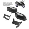 Motorcycle Engine Guard Frame Sliders Crash Protection Black Replacement for