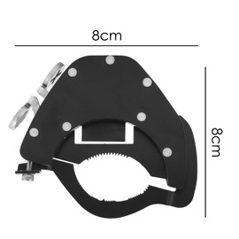GIONAR Motorcycle Cruise Control Kits, Black Lock Assist Clamp, Rustproof Adjustable Throttle Assist Retainer for Most Motorcycles, Throttle Control System