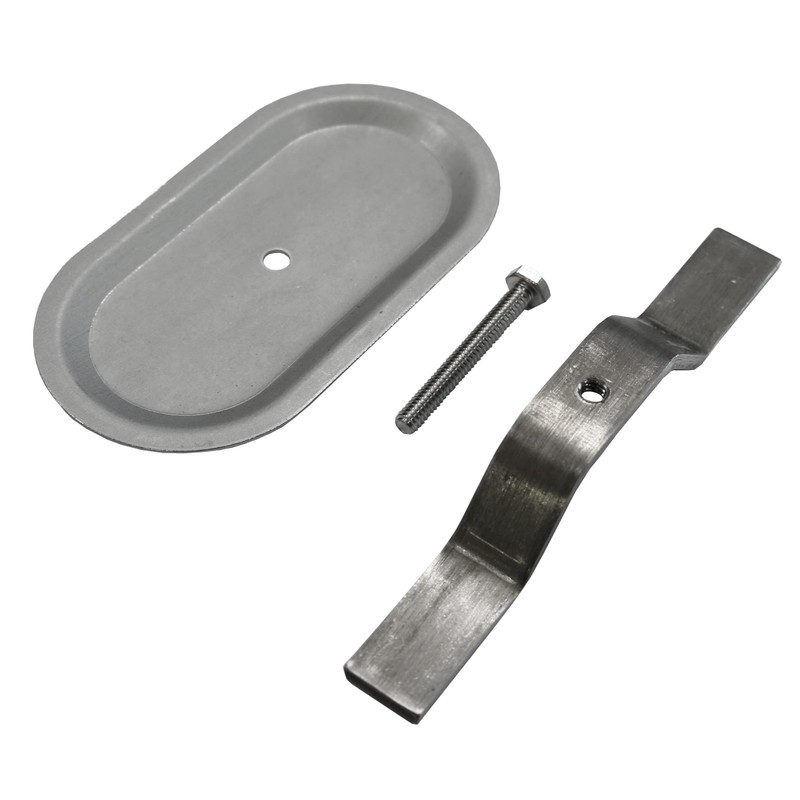 Oval Hand Hole Cover 3" x 5-1/2" by Deltech Manufacturing