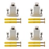 Busbar Insulator,Polyester Standoff Insulators with Screw, UL Material Busbar Insulator